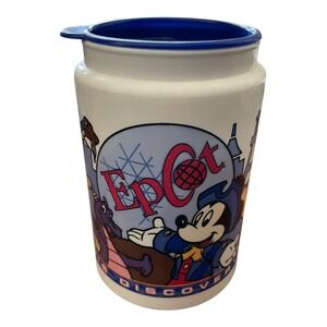 Disney‎ Epcot World Showcase Discovery Park Travel Mug Whirley Mickey Pooh